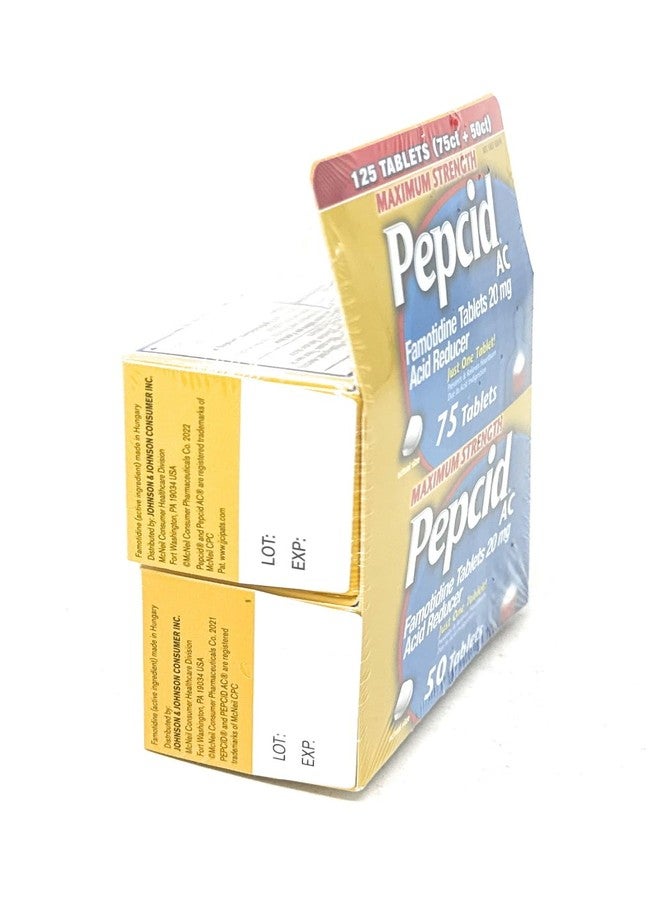 بيبسيد إيه سي، مخفض الحموضة، أقصى قوة - 125 قرصًا - Image 2